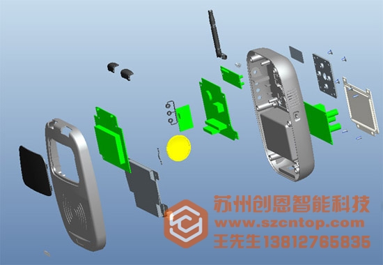 結(jié)構(gòu)設(shè)計(jì)案例-北京公交車POS刷卡機(jī)